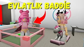 CADI KIZ BADDİE EVLAT EDİNİLDİ❤️AYŞEM ECE ARI💥ARIGİLLER🐝ROBLOX BROOKHAVEN🏡RP