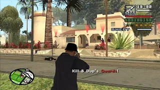 Beat Down on B Dup with a 4 Star Wanted Level - Grove Street Mission 2 - GTA San Andreas