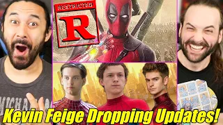 Kevin Feige | Spider-Man 3 Spider-Verse, X-Men & DEADPOOL 3 (MCU) RATED R! REACTION!!