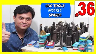 97 Cnc vmc tooling and inserts for cnc turning and vmc hmc machine by santosh yadav sir