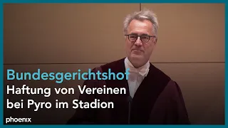 BGH-Beschluss zur Haftung von Vereinen bei Pyro im Stadion