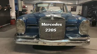 Mercedes 220 Colas detailing detailing coche clasico - restauracion coche clasico madrid