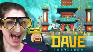 Certified Divers Explore SEA PEOPLE Village in “Dave the Diver” (pt.3)