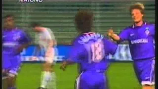 1996 September 26 Fiorentina Italy 1 Gloria Bistrita Romania 0 Cup Winners Cup