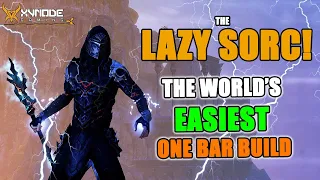 ESO LAZY SORC - The WORLD'S EASIEST One Bar Sorcerer BUILD⚡