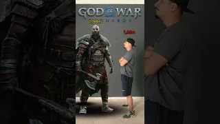 altura de alguns personagens de god of war Ragnarok parte 1