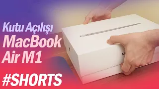 Macbook Air M1 kutu açılışı #SHORTS