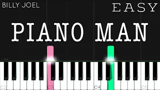 Billy Joel - Piano Man | EASY Piano Tutorial