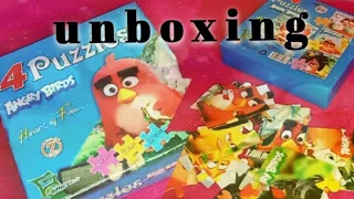 Angry Bird small puzzle unboxing 😍🌹😌  fun time 😉 @funpuzzle1122