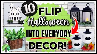 TOP 10 DOLLAR TREE DIYs & HACKS! AMAZING Everyday Decor Using Halloween Supplies You Can Try!