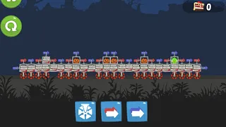 Bad Piggies - Pigs made a Train in Field Of Dreams