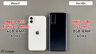 iPhone 11 vs Vivo Y53S Speed Test & Camera Test