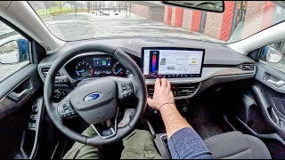 Ford Focus [1.0 125HP] |0-100| POV Test Drive #2061 Joe Black
