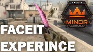 THE NEW PLAYER CSGO FACEIT EXPERIENCE