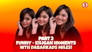 EAT BULAGA | Funny Kilig Moments with Baby Miles Ocampo Part 2  | BEST SCENES