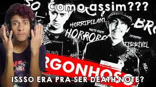 MEU DEUS!!! / REAGINDO A Death Note da Netflix é a pior adaptação que eu já vi (Seijinho)