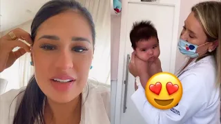 SIMONE LEVOU ZAYA NO PEDIATRA 🥰