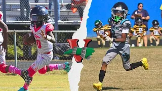 Broncos "Most Hated"(8U) vs Panthers(8U)||PYFCL D1 Championship||