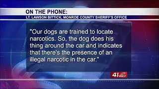 Monroe County Sheriff’s Office K-9 makes drug bust on I-75