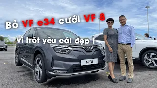 Có mới nới cũ: Bỏ VinFast VF e34 cưới VF8 vì trót yêu cái đẹp! | Whatcar.vn