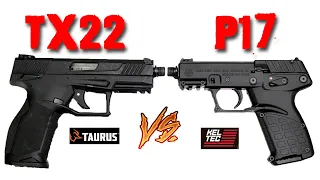 KelTec P17 VS Taurus TX22 22lr