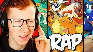 Patterrz Reacts to POKEMON STARTERS RAP CYPHER