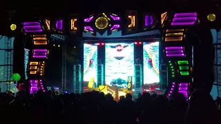 David Starfire with Michael Strauss Visuals live at One Love Fest 2017