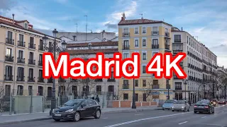 Madrid 4K Drive - Cercedilla - Tres Cantos - Atocha - Gran Via