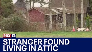 Man found living in Washington homeowner's attic after residents smelled cigarette smoke