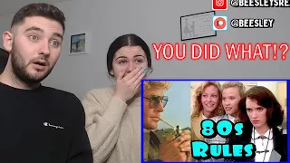 BRITISH COUPLE REACTS | 1980s Things That Are Not Socially Acceptable Today