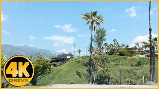 Driving Tour around Hilltop Collection San Bernardino [4K]