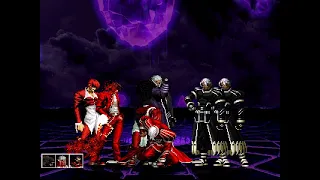 [KOF Mugen] Clone Blood Team  vs Nest Boss Team