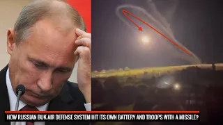 Russian Buk air defense system backfires in Ukraine !