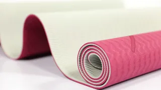 double tpe yoga mat