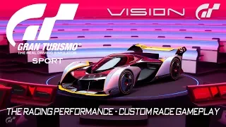Gran Turismo Sport: Mclaren Ultimate Vision GT, the racing Performance. - Custom Race Gameplay