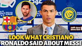 💥BOMB! CRISTIANO RONALDO TALKED ABOUT MESSI AND BARCELONA! NOBODY EXPECTED! BARCELONA NEWS TODAY!