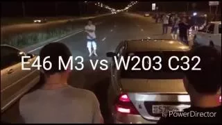 Mercedes C32 AMG vs.  BMW M3 E46