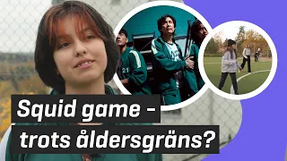 De kör Squid game-lekar på rasten | Lilla aktuellt