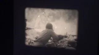 16mm Film Camera Thrills Of The War (1944) b/w silent 100ft reel
