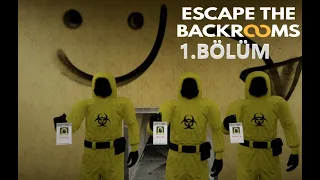 BACKROOMS 'A DÜŞTÜK ! | Escape The Backrooms Türkçe Bölüm 1