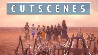 Kingdom Hearts 3 DLC: ReMind - All Cutscenes (KH3 ReMind Game movie)