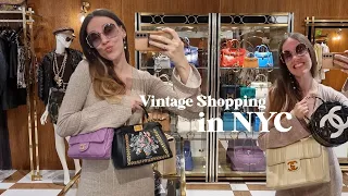 The most INCREDIBLE pre-loved shops in NEW YORK 😍 I found my DREAM FENDI & CHANEL BAG 🔥 NYC Shopping