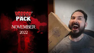 Horror Haul and Unboxing: HorrorPack November 2022