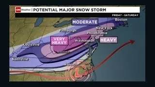 Snow-M-G! Monster storm to hit DC in bullseye