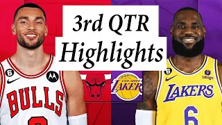Chicago Bulls vs. Los Angeles Lakers Full Highlights 3rd QTR | Mar 26 | 2022-2023 NBA Season