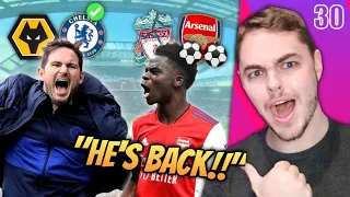 Frank Lampard Returns! Premier League matchweek 30 Predictions!