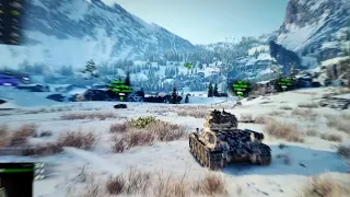 Видео работы ASUS GTX 950  2GB GDDR5(128bit),World of Tanks,1920-1080.Ultra settings.55 Fps