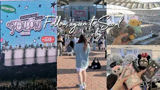 Carat vlog 🇰🇷 Follow again to Seoul ♡ Seventeen tour at Seoul world cup stadium | 20240427-28