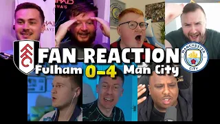 Fans Reaction To FULHAM 0-4 MAN CITY | PREMIER LEAGUE