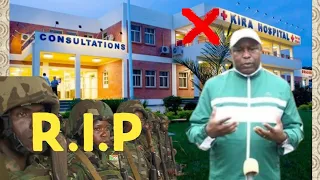 Ibitaro Kira Hospital birasambuwe|Ibiziga 10 vy'abasirikare biciwe mu|Neva akuriye inkoni kugishitsi